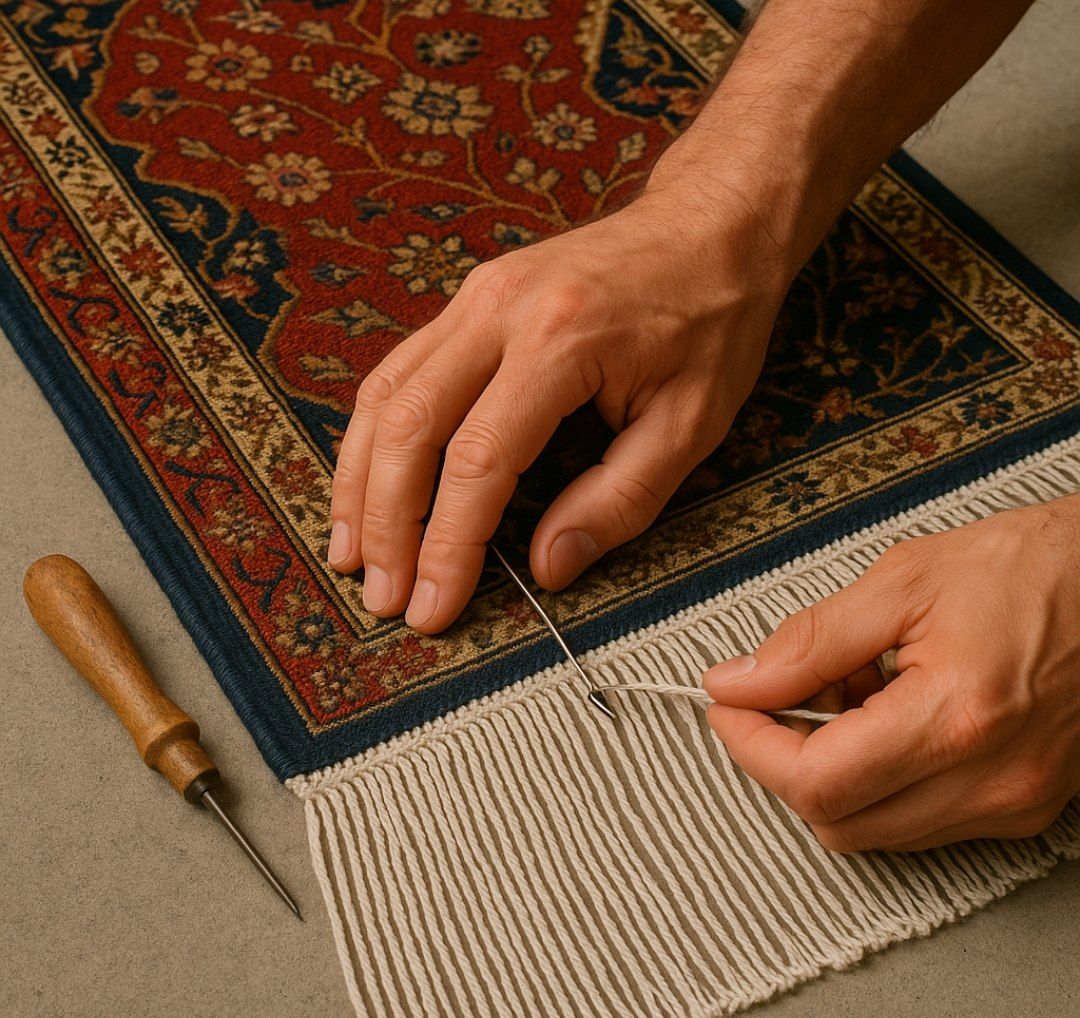 ترمیم پارگی قالی