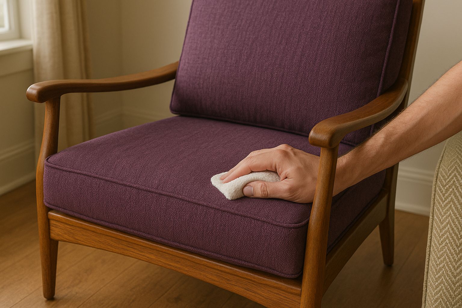 شستشوی مبلهای چوبی